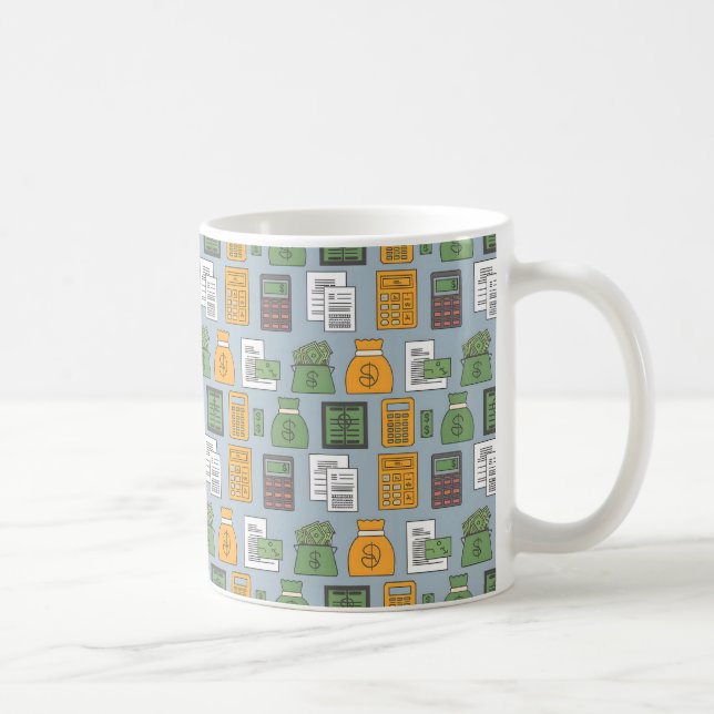 Feierliche Steuersaison mit Spaß Kaffeetasse (Rechts)