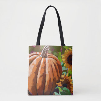 Feierliche Tasche im Herbst