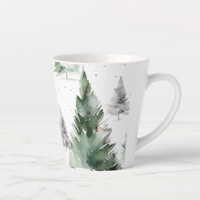 Feierliche Tasse des Tannenbaumes (Rechts)