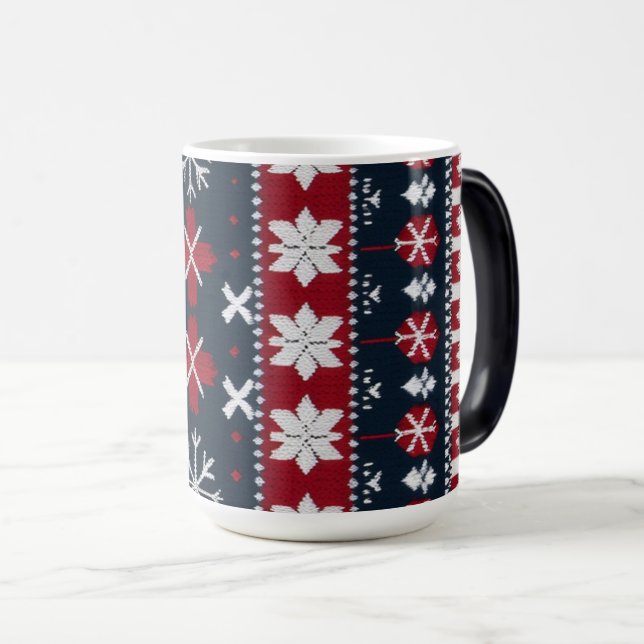 Feierliche Tasse im nordischen Stil (VorderseiteRechts)