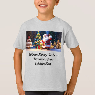 Feierliche Themen: Wrap dich selbst in Weihnachtsj T-Shirt