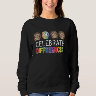 Feierliche Unterschiede - Akzeptanz von Autismus Sweatshirt