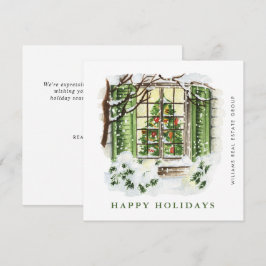 Feierliche Weihnachtsfeier Feiertagskarte