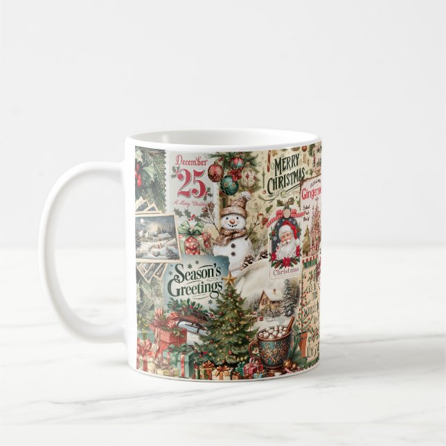 Feierliche Weihnachtsfeier Kaffeetasse (Links)