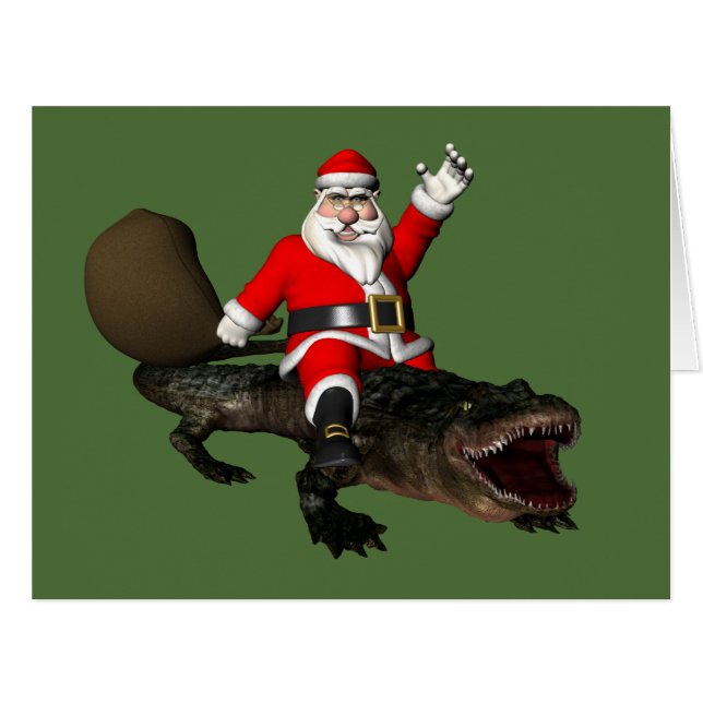 Feierliche Weihnachtsfeier Reiten (Vorderseite (Horizontal))