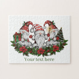 Feierliche Weihnachtsfeiertage-Gnome