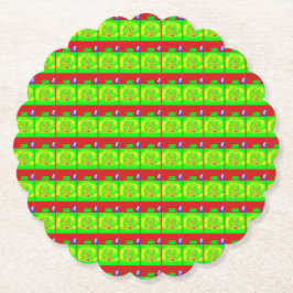 Feierliche Weihnachtsgeschichte "Merry" Untersetzer