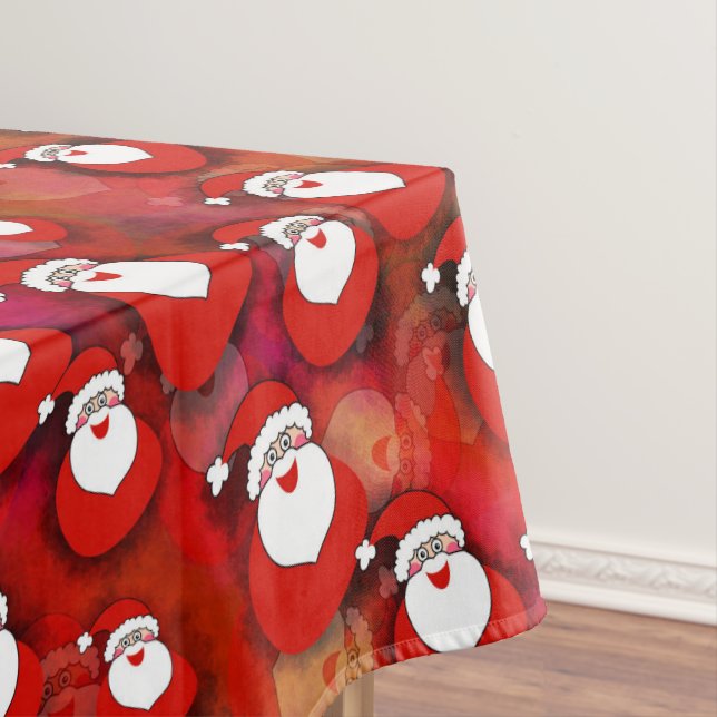 Feierliche Weihnachtsklauseln Tischdecke (Beispiel)