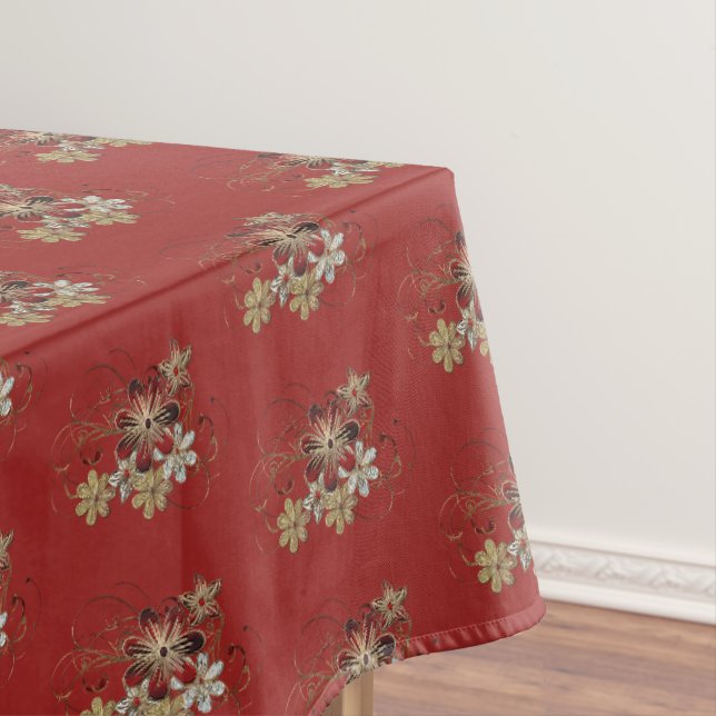 Feierlicher Feiertag Laurel Tischdecke (Beispiel)