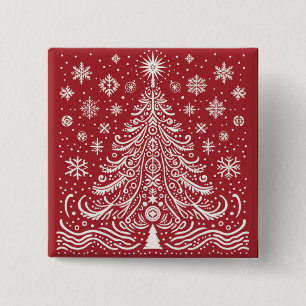 Feierlicher Flair: Weihnachtsbaumknöpfe & Patches Button