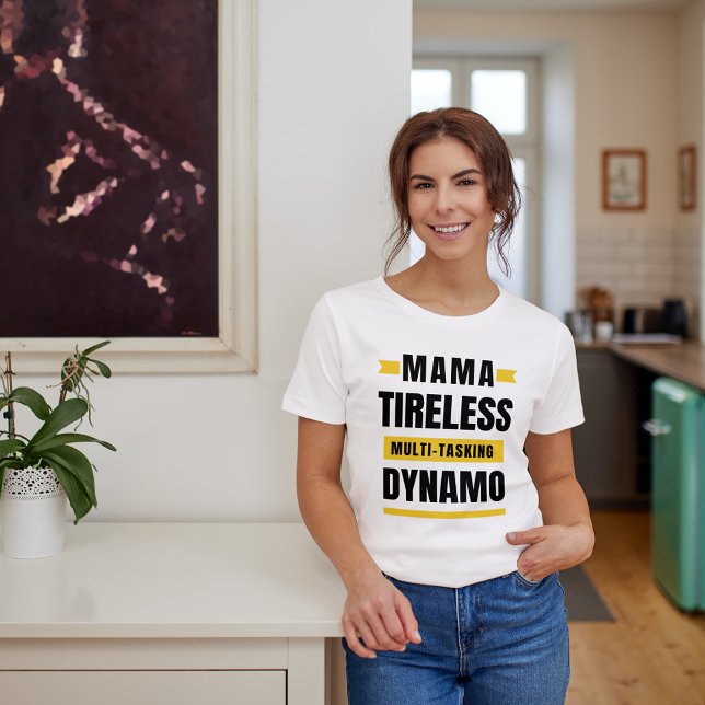 Feierlicher Muttertag, unermüdlicher Multitasking- T-Shirt (Von Creator hochgeladen)