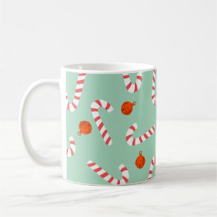 Feierlicher Spaß mit Candy Canes und Jingle Bells Kaffeetasse