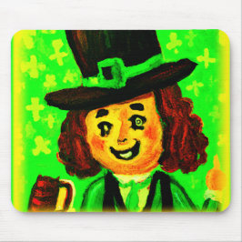 Feierlicher St. Patrick's Day. Jetzt kaufen Mousepad
