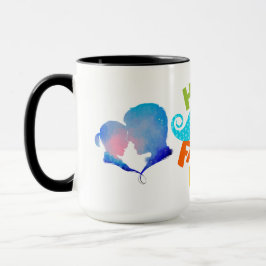 "Feierlicher Vater: Einzigartige Geschenke für den Zweifarbige Tasse