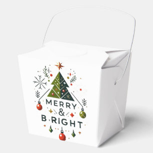 Feierliches fröhliches und helles Weihnachtsbaumde Geschenkschachtel