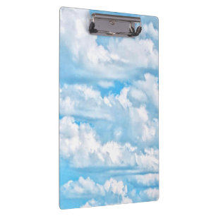 Feierliches Glück - Hintergrund sonnige Wolken Klemmbrett