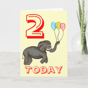 Feierlichkeit Elephant. Karte