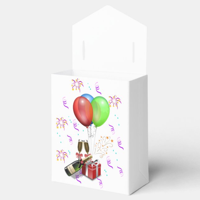 Feierlichkeiten Geschenkschachtel (Geöffnet)