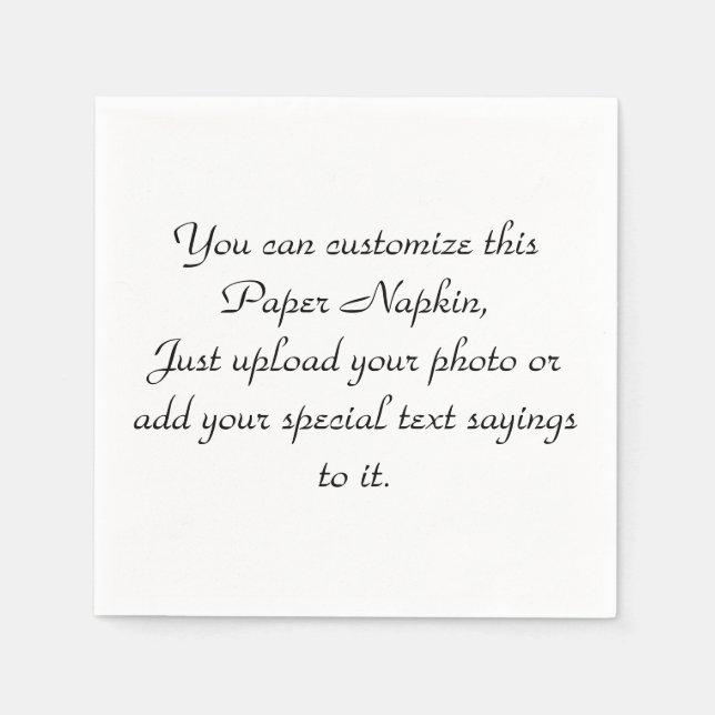 Feierlichkeiten Serviette (Vorderseite)