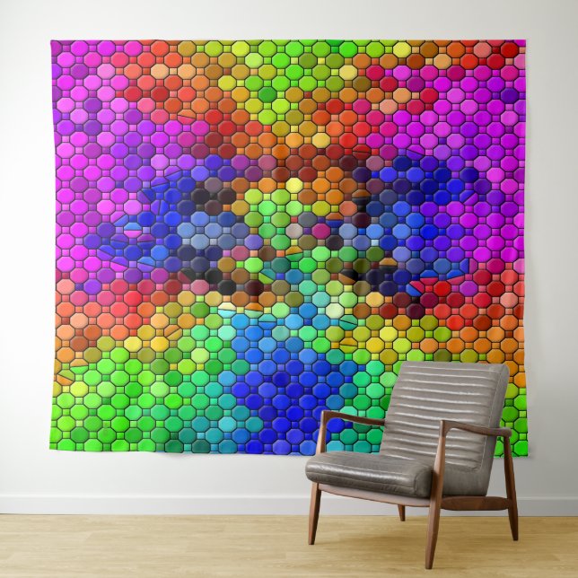 Feierlichkeiten... Wandteppich (Beispiel (Horizontal))