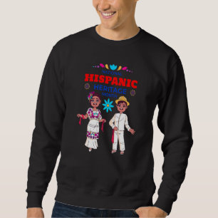 Feierlichkeiten zum nationalen hispanischen Erbe Sweatshirt