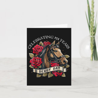Feiern 151 Jahre Ky Derby Day Men Women Vinta Karte