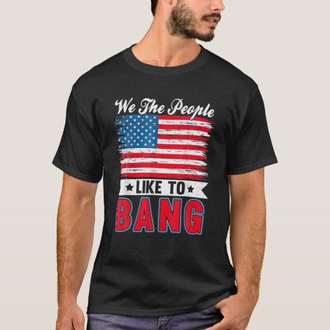 Feiern 4. Juli - Funny Fireworks - Ich bin nur T-Shirt (Vorderseite)