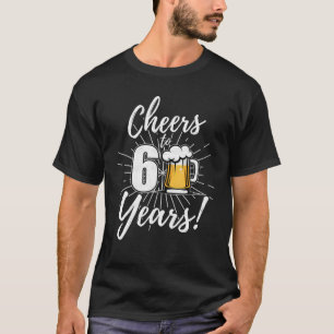 Feiern bis 60 Jahre 60. Geburtstagsbier T-Shirt