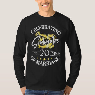 Feiern der 20. Ehezeit T-Shirt