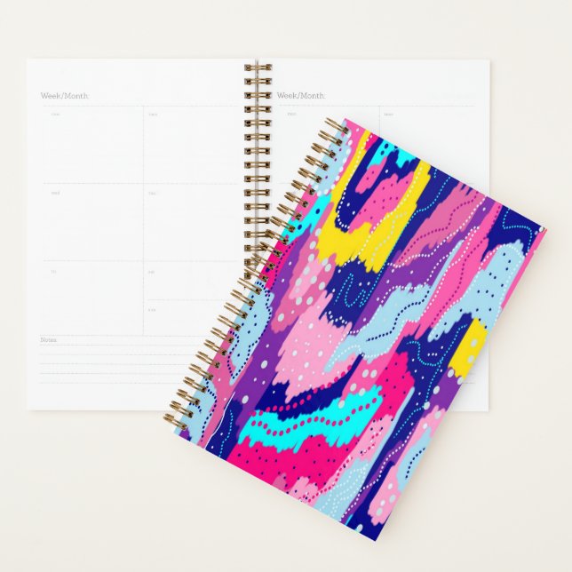 Feiern der Abstrakten Farbkunst Planer (Anzeige)