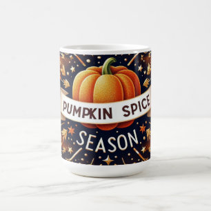 Feiern der Ankunft der Kürbisgewürzsaison Kaffeetasse