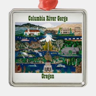Feiern der Columbia-Schlucht Ornament Aus Metall