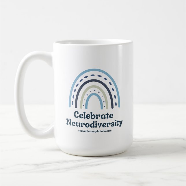 Feiern der Neurodiversen Tasse (Links)