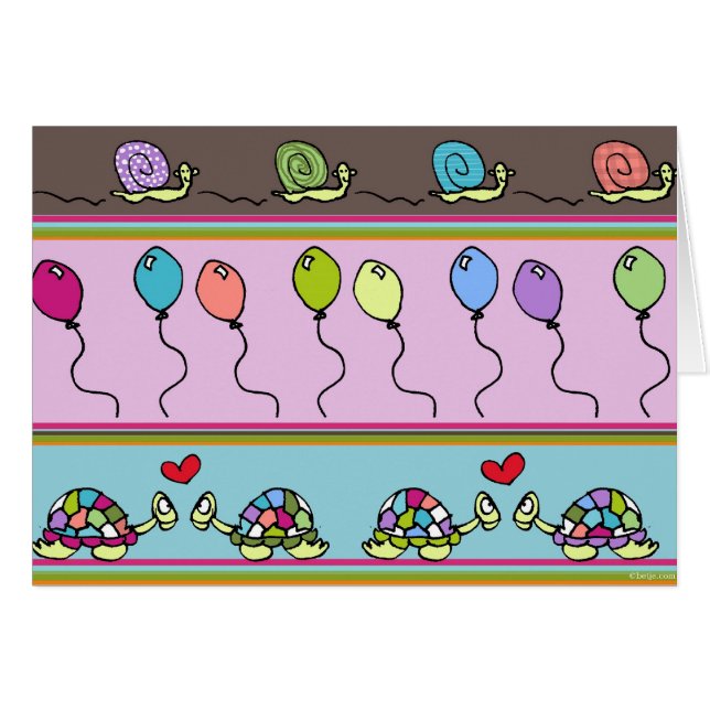 Feiern der Schnecken und der Schildkröten (Vorderseite (Horizontal))