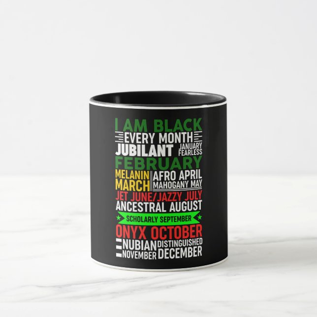Feiern der schwarzen Geschichte Tasse (Zentrum)