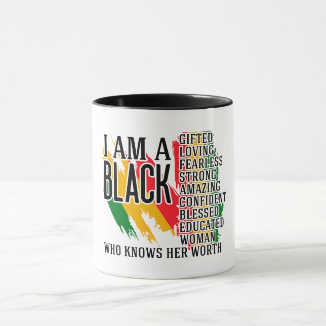 Feiern der schwarzen Geschichte Tasse (Zentrum)