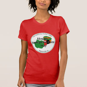 Feiern der ZAMBIA-UNABHÄNGIGKEIT Sambischer Flagge T-Shirt