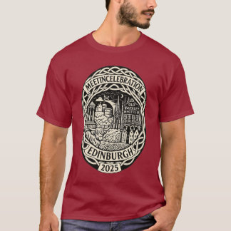 Feiern Edinburgh 2025 - Nachtzeit T-Shirt