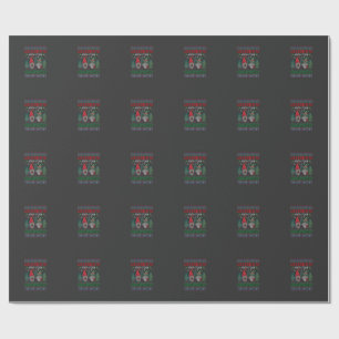 Feiern Gnomies Weihnachten Gnome Bäume Rentiere Geschenkpapier