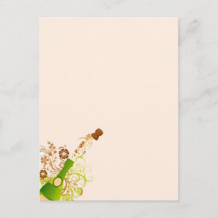 Feiern im Stil Postkarte