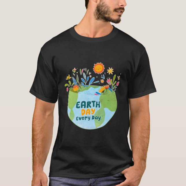 Feiern jeden Tag T-Shirt (Vorderseite)