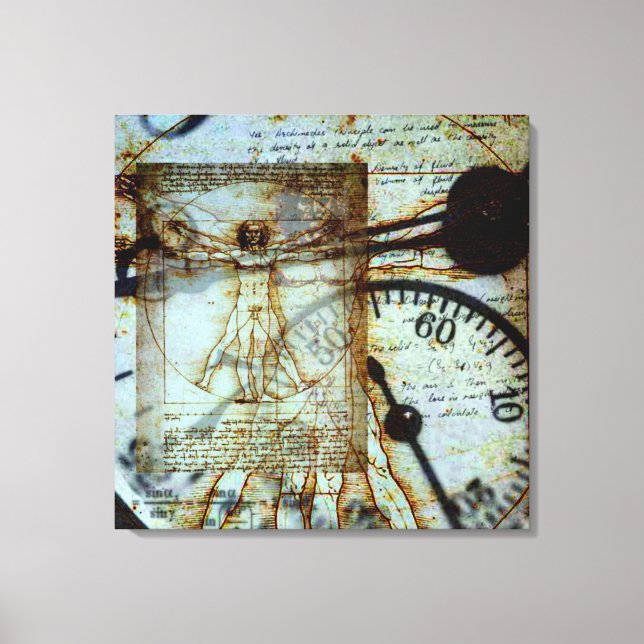 Feiern Leonardo Da Vinci Leinwanddruck (Vorderseite)
