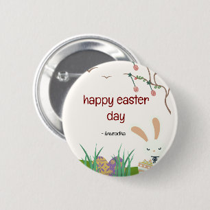 Feiern Ostern: Ein Tag der Freude und Erneuerung Button