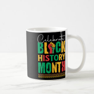 Feiern Schwarzgeschichte Monat für Männer Frauen K Kaffeetasse