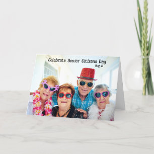Feiern Senior Citizens Day Dankeskarte