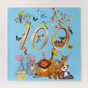 Feiern Sie 100 Schultage mit Wildtieren