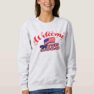 Feiern Sie 2025 mit USA Themed Graphics Sweatshirt
