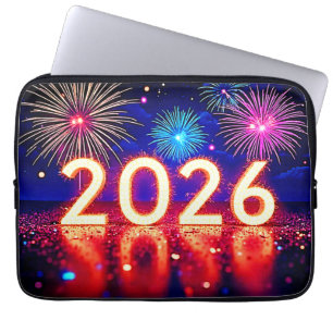 Feiern Sie 2026: Design für einen strahlenden Zuku Laptopschutzhülle