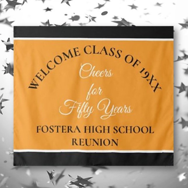 Feiern Sie! 50. Klasse Wiedersehen-Party Wandteppich (Von Creator hochgeladen)