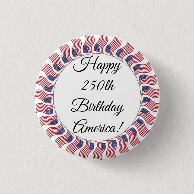 Feiern Sie Amerika 250 #16 Button (Vorderseite)